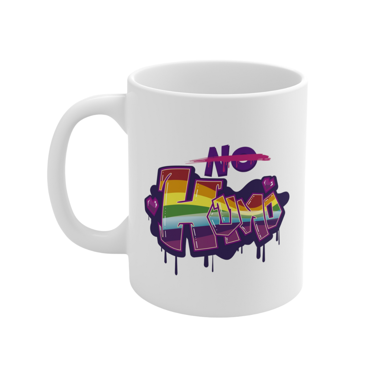 No Homo Mug