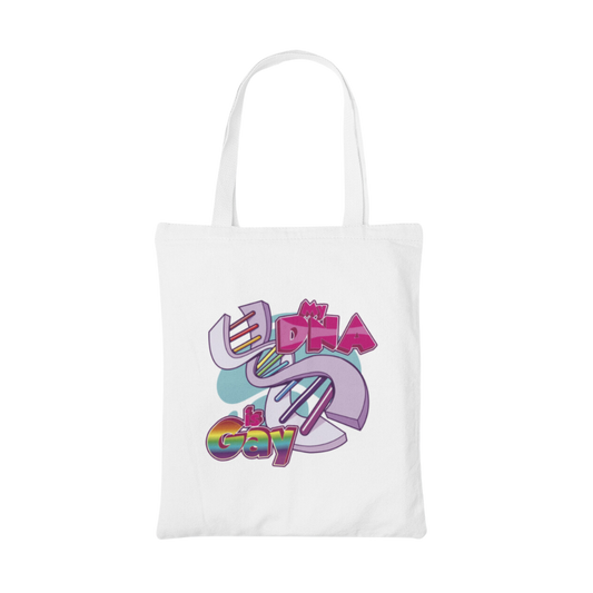My DNA is Gay Tote Bag