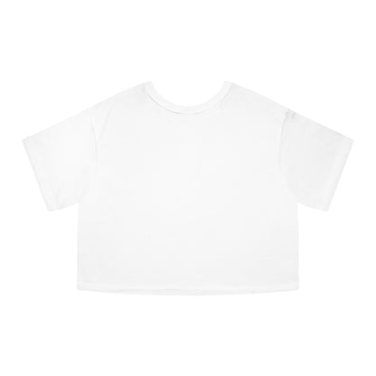 Equal Calligram Cropped T-Shirt