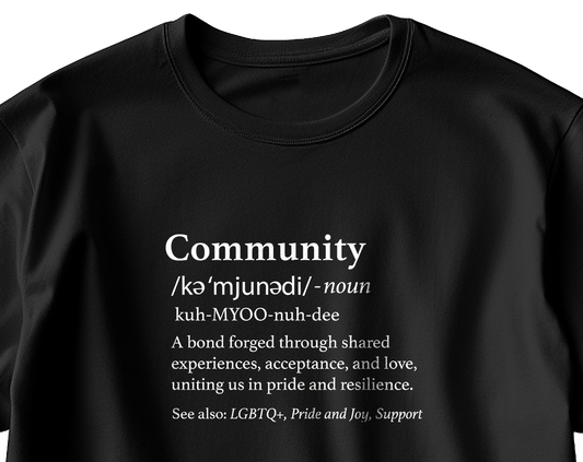 The Definition of Community T-Shirt